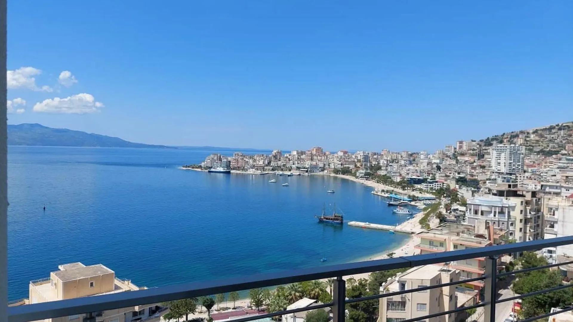 Polished Apartment With Sea Glimpse Saranda